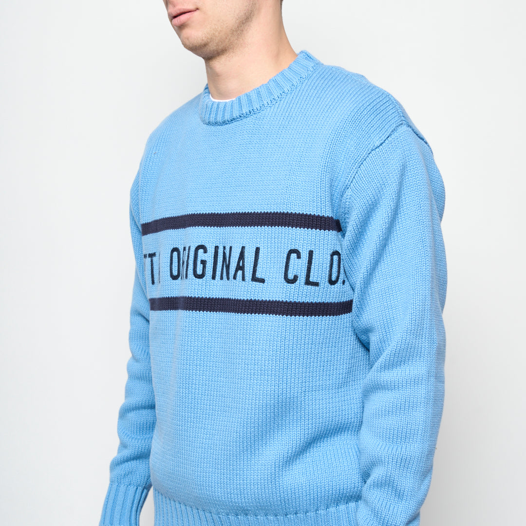 Patta - Original Clothing Knitted Jumper (Dusty Blue)