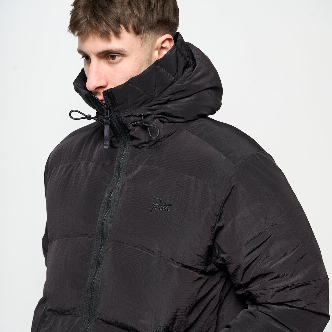 Patta - Ripstop Puffer Jacket (Black)