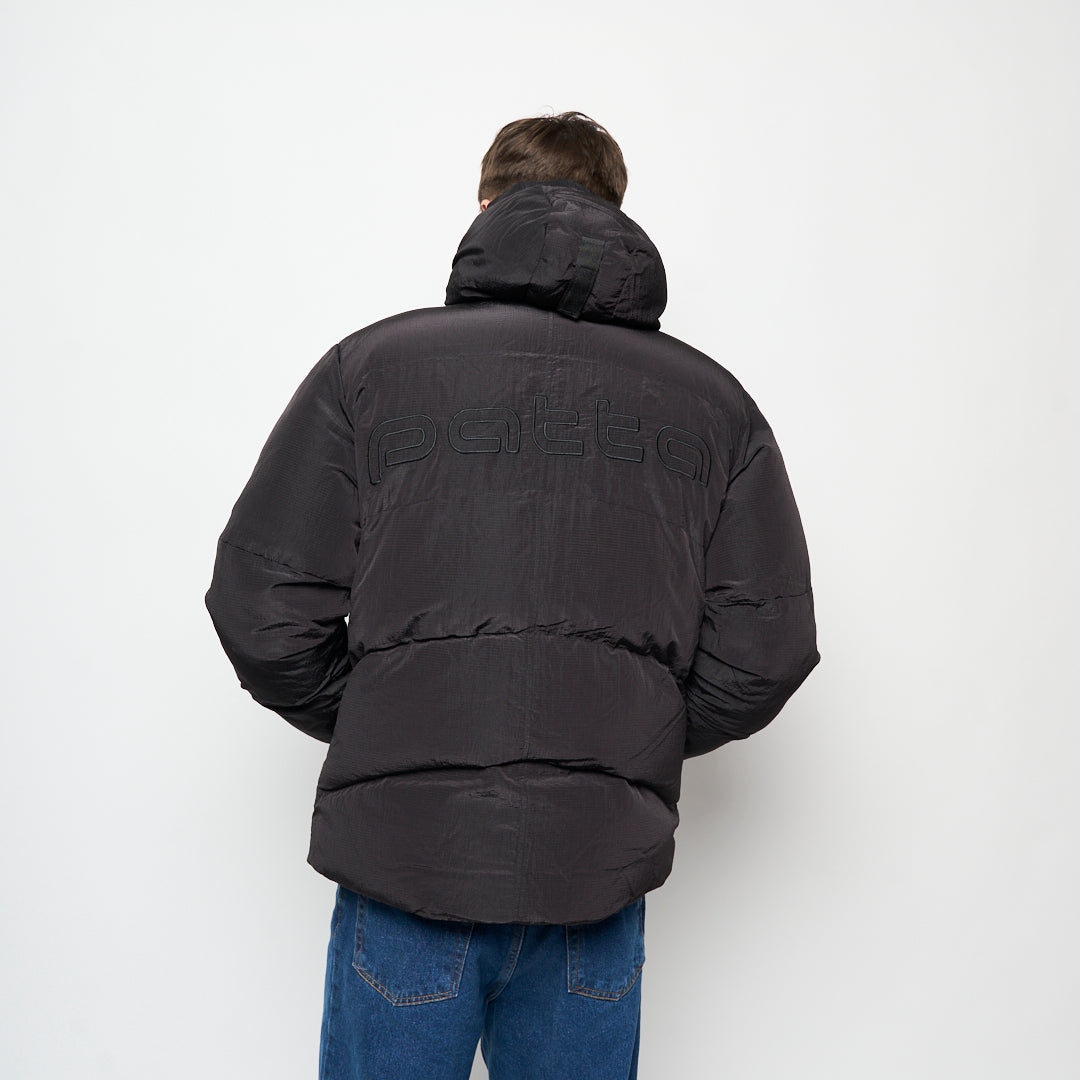 Patta - Ripstop Puffer Jacket (Black)
