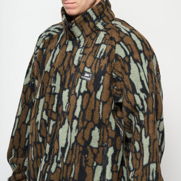 Patta - Woodie Fleece Jacket (Slate Black)