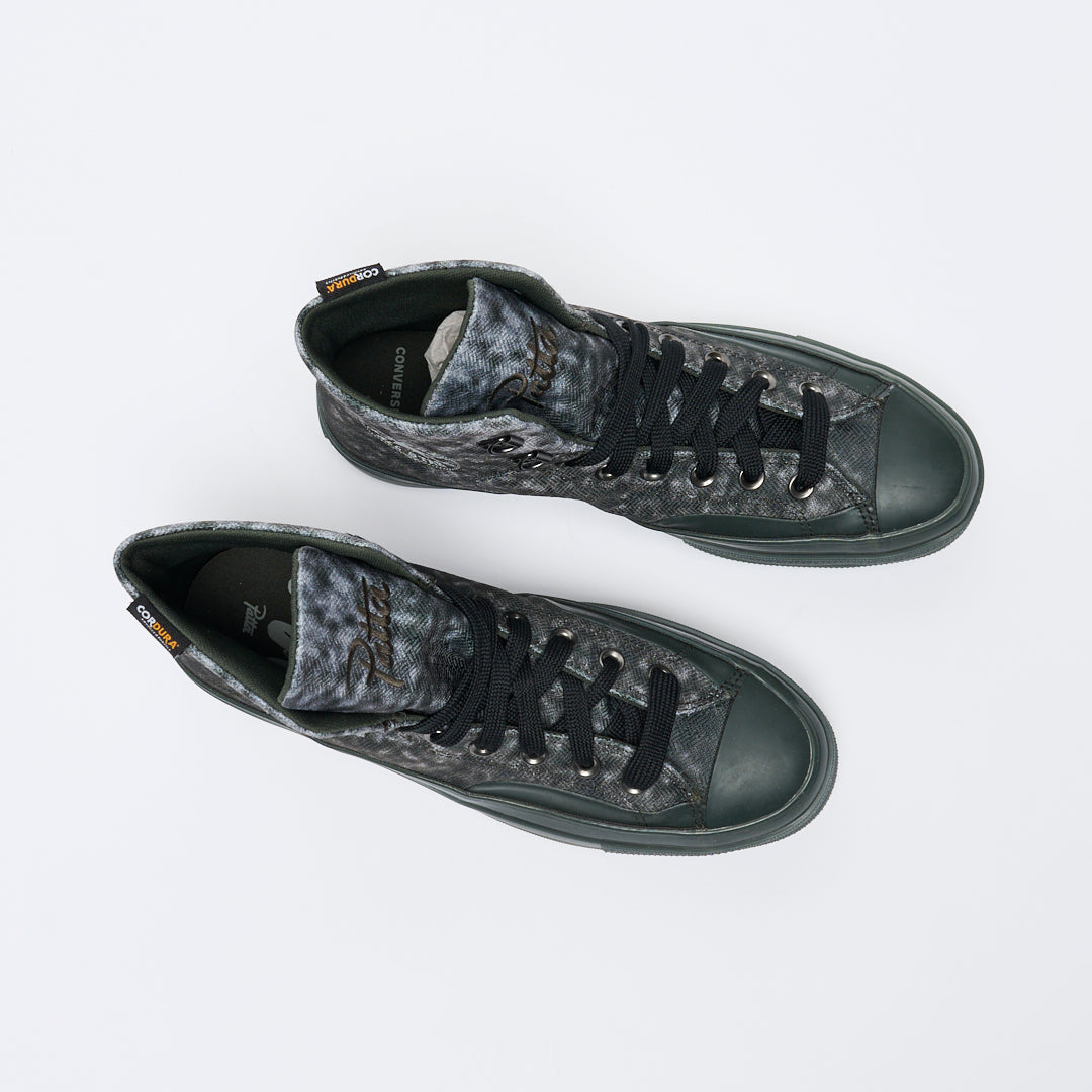 Patta x Converse - Chuck 70 Marquis Hi (Black/Mineral Gray)