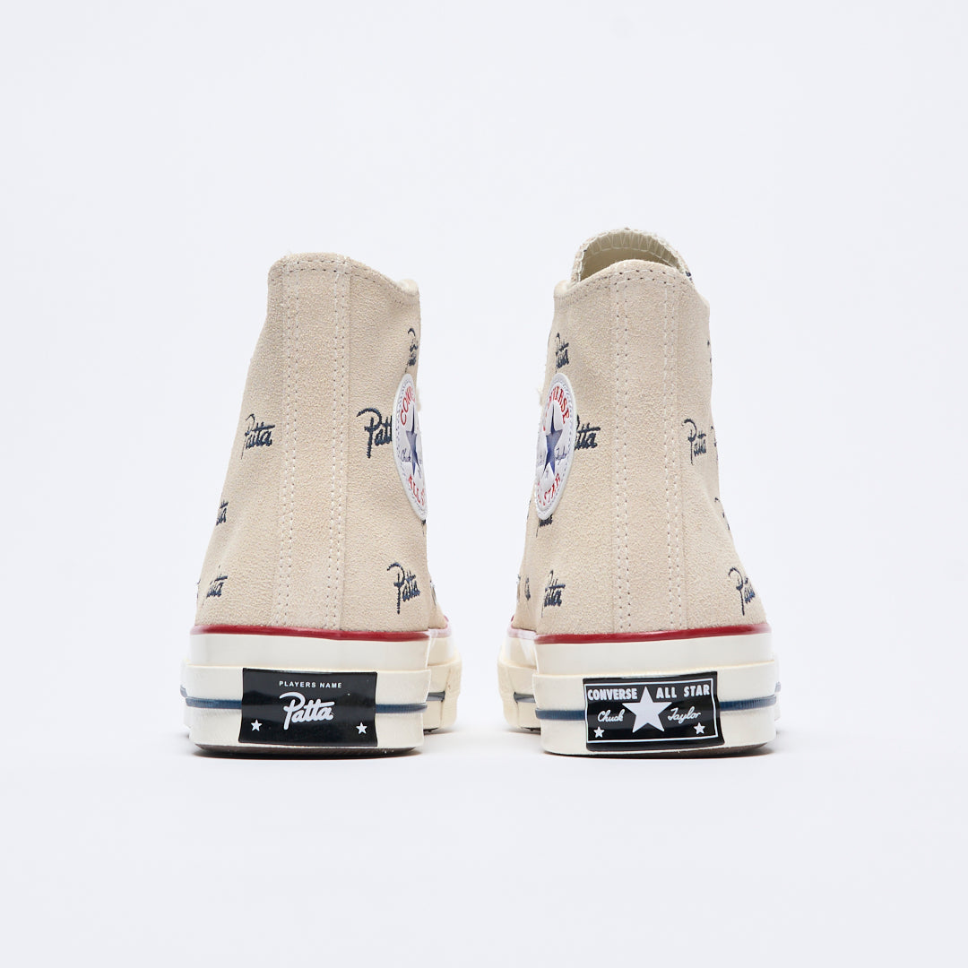 Patta x Converse - Chuck 70 Hi (Natural Ivory/Insignia Blue)