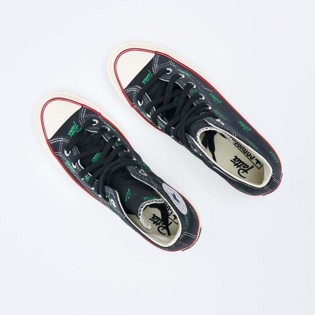 Patta x Converse - Chuck 70 Hi (Black/Jolly Green)
