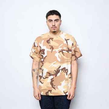 Patta - Bark Woodland Camo T-Shirt (Sand Dollar)