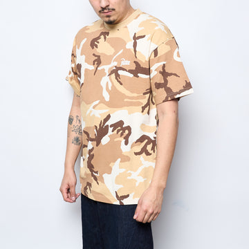 Patta - Bark Woodland Camo T-Shirt (Sand Dollar)