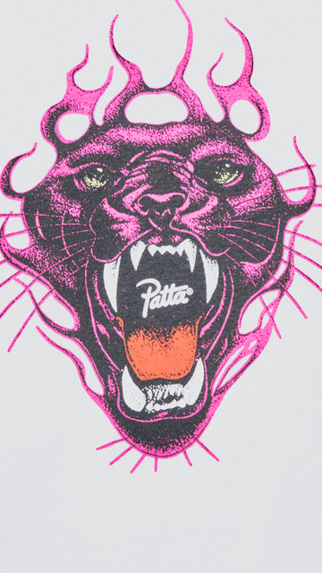 Patta - Fire Panther T-Shirt (White)