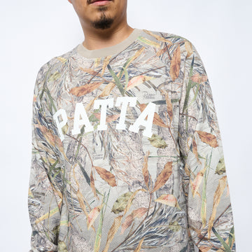 Patta - Nature Print Longsleeve Mesh Jersey (Nature Print)