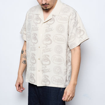 Patta - Serpentes Summer Shirt (Pumic Stone)