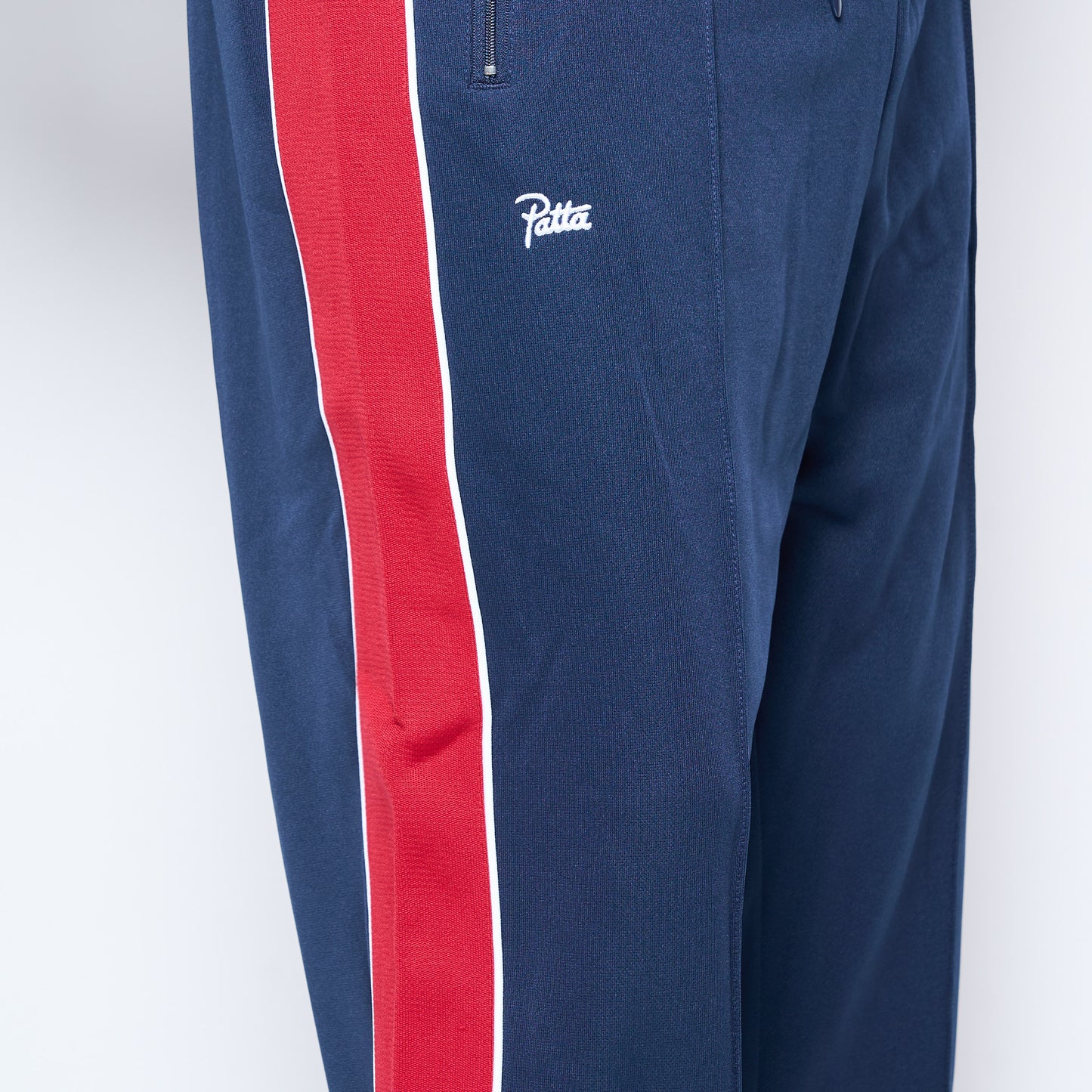 Patta - Tricot Straight Track Pants (Black Iris)