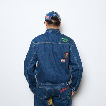 Patta - Whole Lotta Labels Denim Jacket (Light Blue Denim)