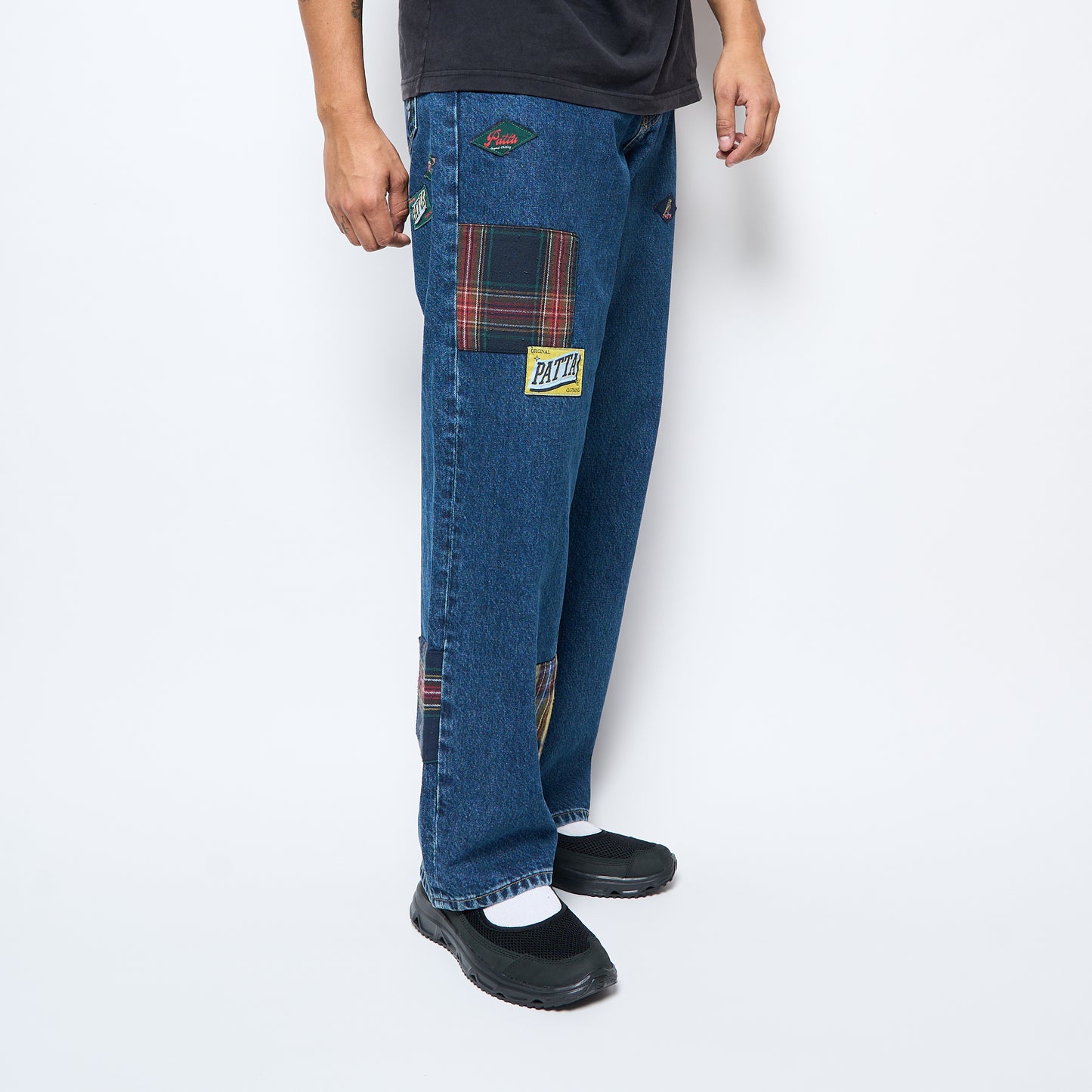 Patta - Whole Lotta Labels Denim Pants (Light Blue Denim)