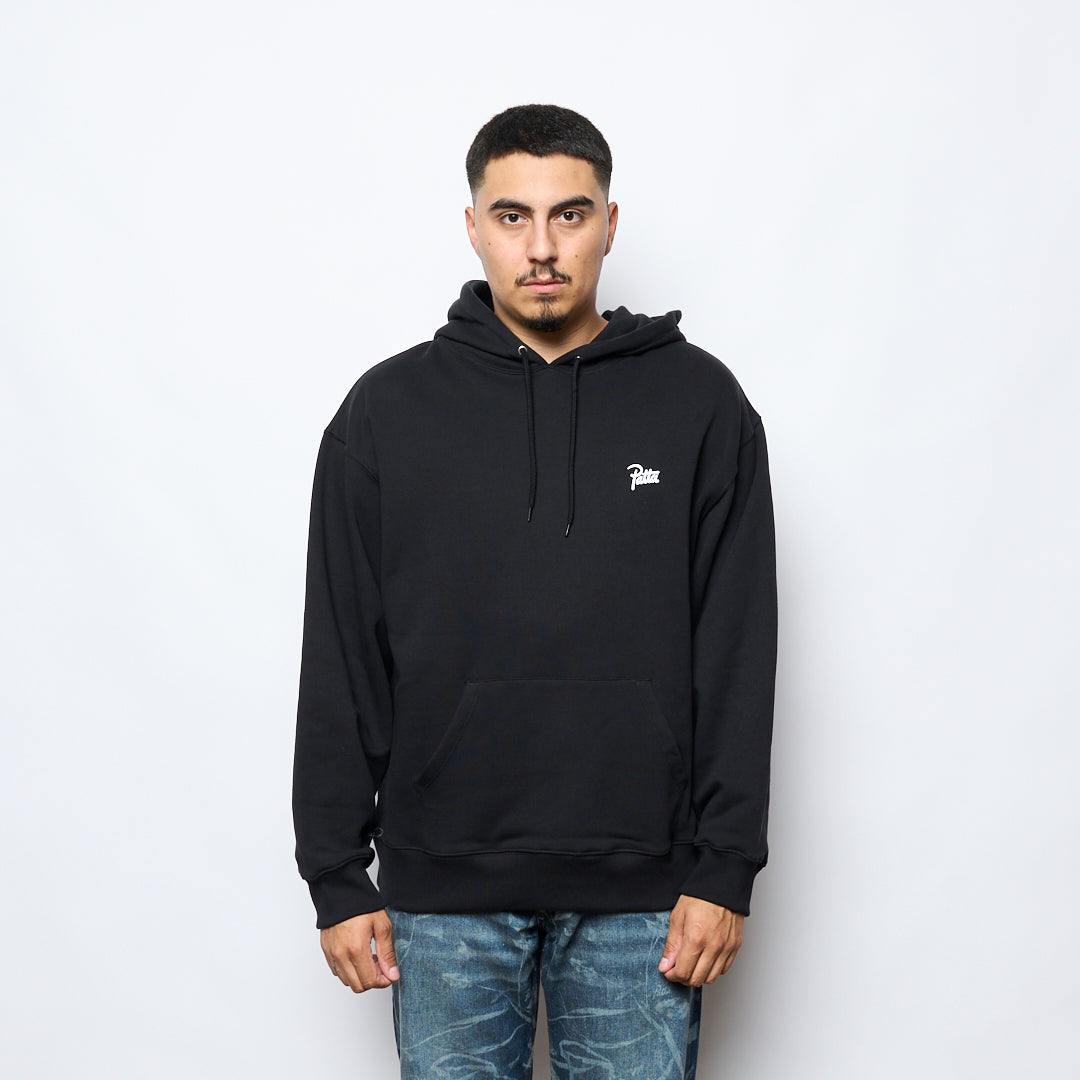 Patta - Xerox Peace Boxy Hooded Sweater (Black)
