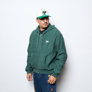 Patta - Zip Up Hooded Sweater (Bistro Green)