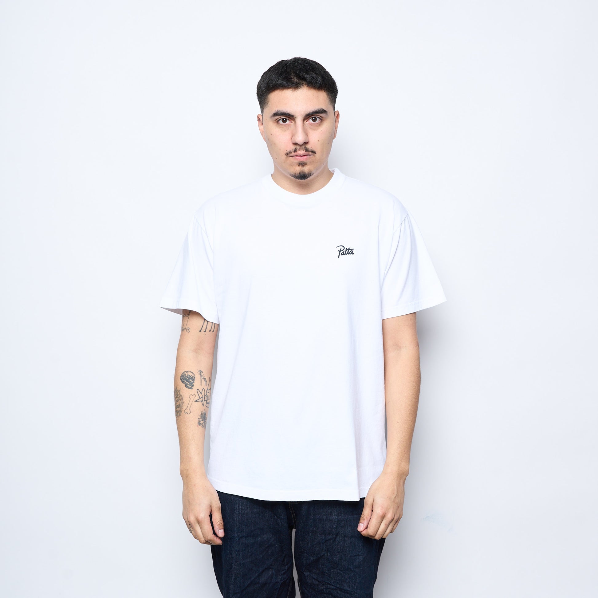 Patta  Biker T-Shirt (White)
