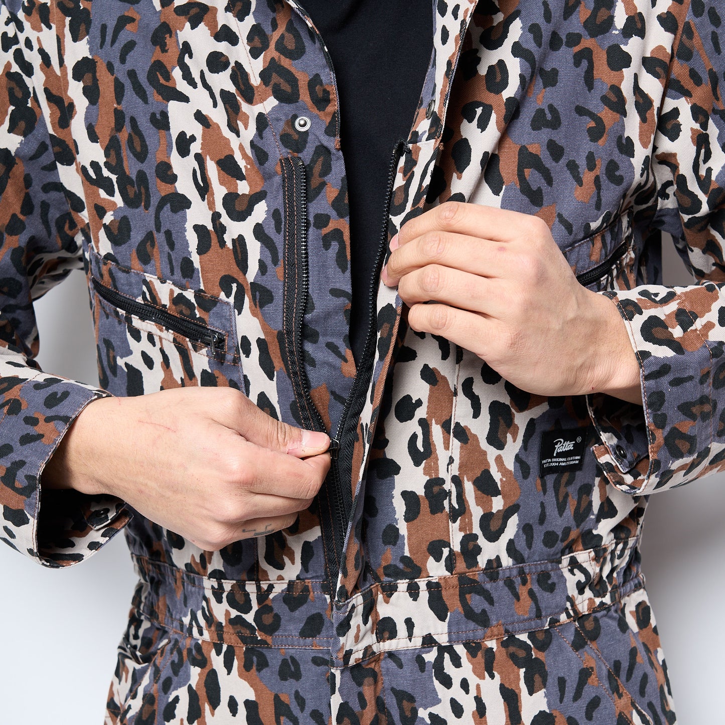Patta - City Leopard Boiler Suit (Multi)