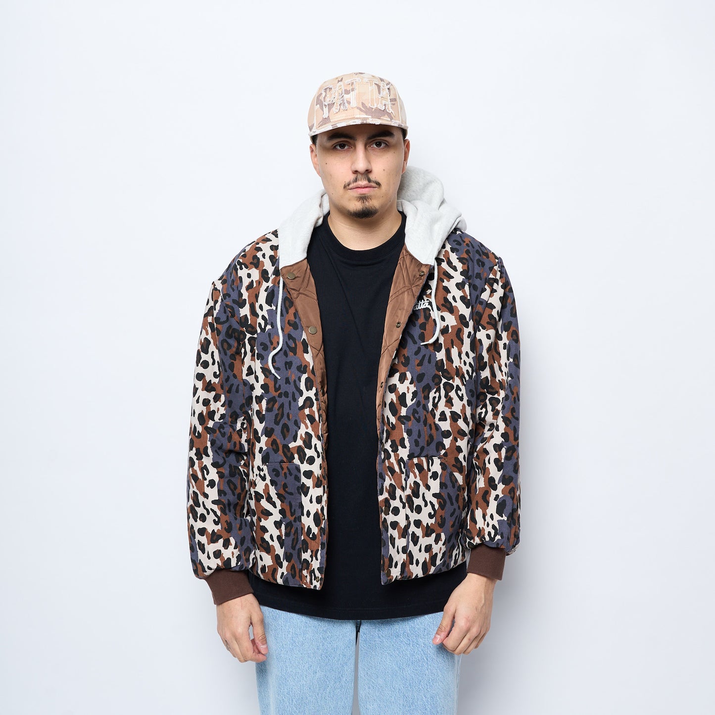 Patta - City Leopard Reversible Bomber Jacket (Multi)
