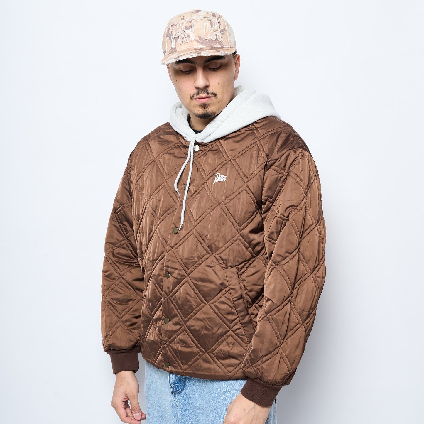 Patta City Leopard Reversible Bomber Jacket (Multi)