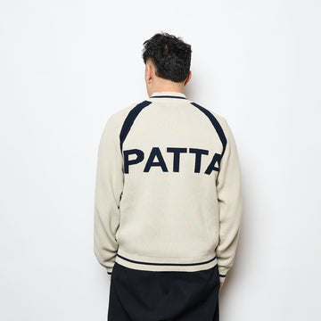 Patta NL - Track Top Cardigan (Vaporous Grey)