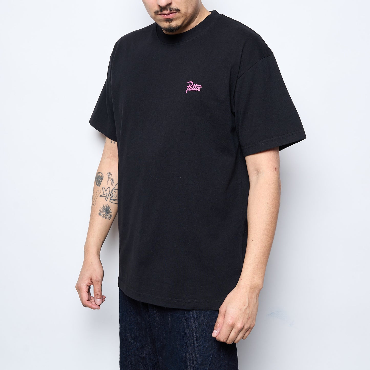 Patta Postcard T-Shirt (Black)