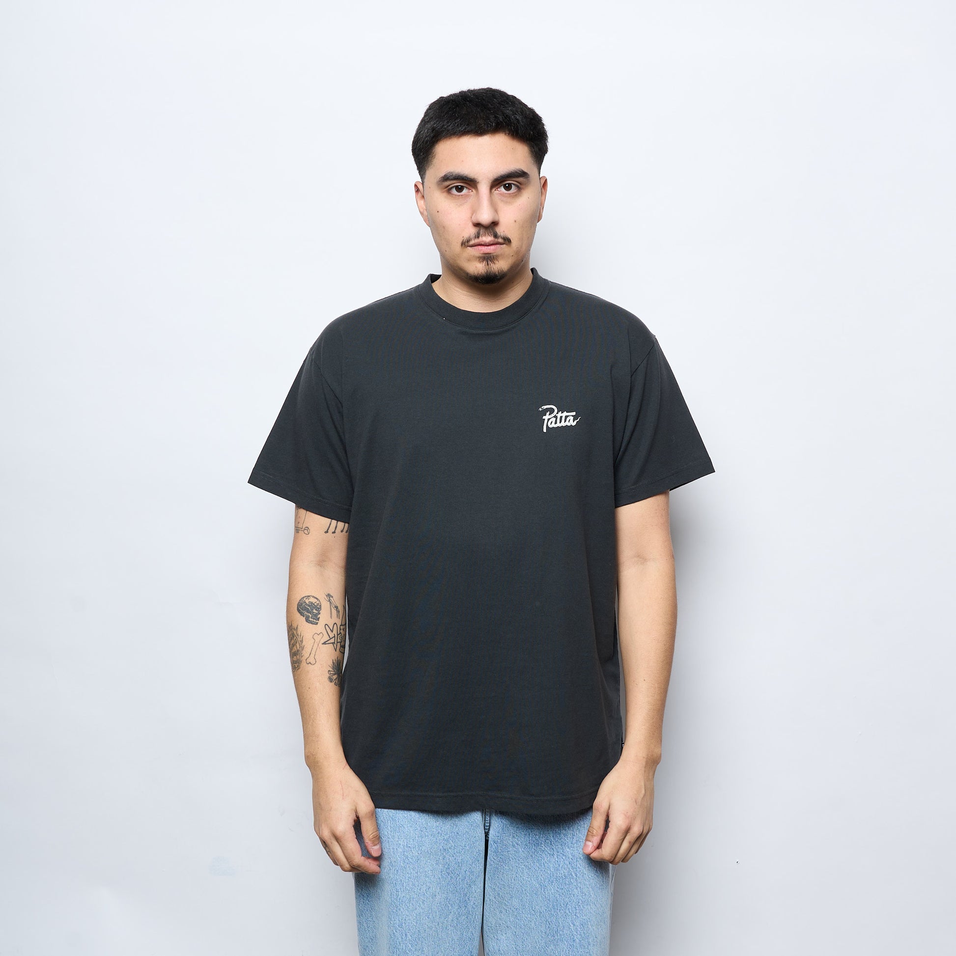 Patta - Snake Heart T-Shirt (Moonless Night)