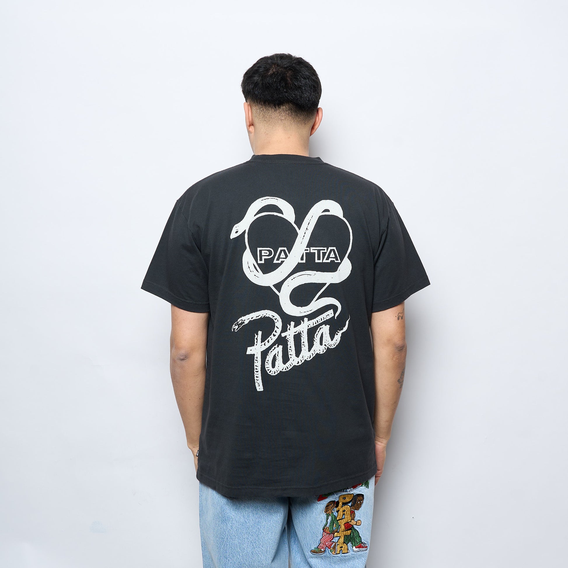 Patta - Snake Heart T-Shirt (Moonless Night)