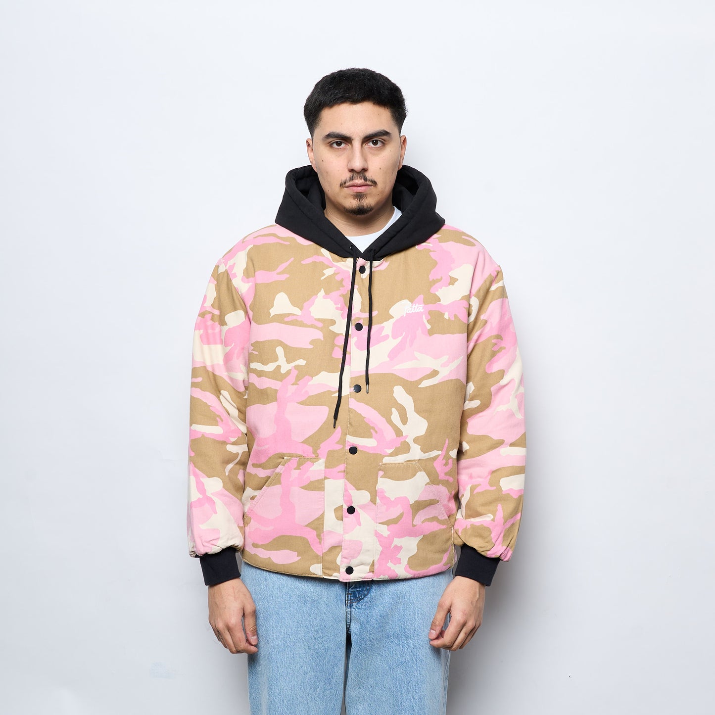 Patta Woodland Camo Reversible Bomber Jacket (Multi)