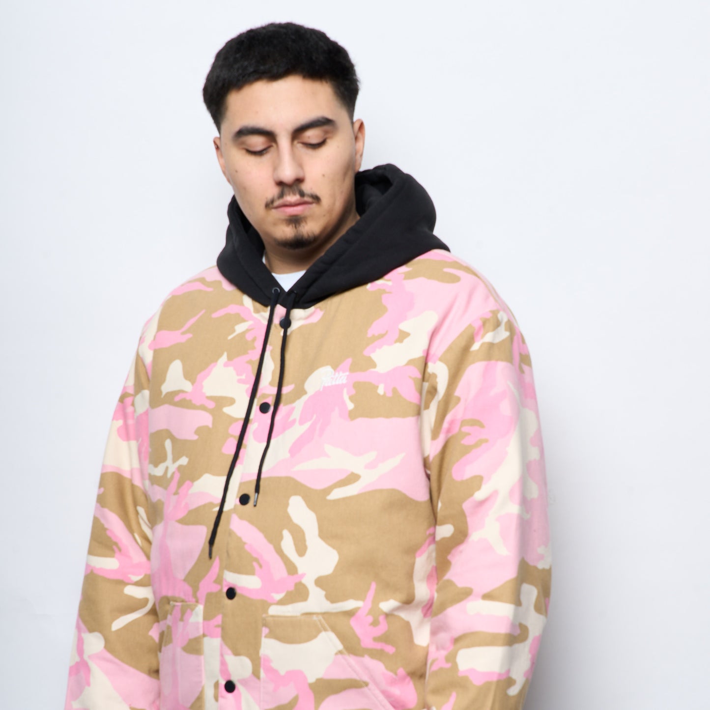 Patta Woodland Camo Reversible Bomber Jacket (Multi)