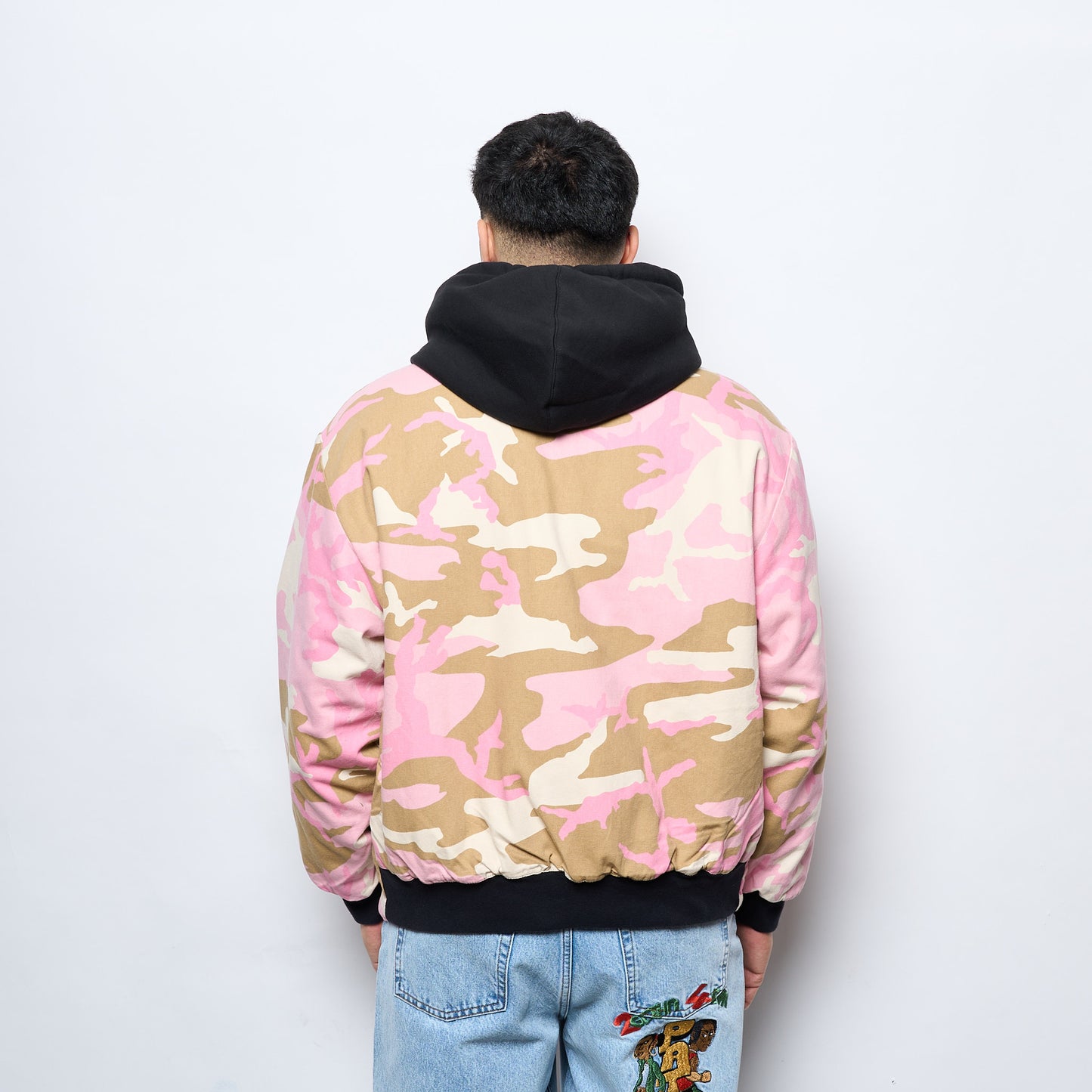 Patta Woodland Camo Reversible Bomber Jacket (Multi)