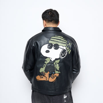 Peanuts x Butter Goods - Guard Dog Jacket (Black)