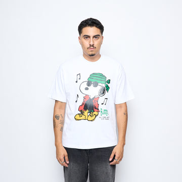 Peanuts x Butter Goods - Music Tee (White)
