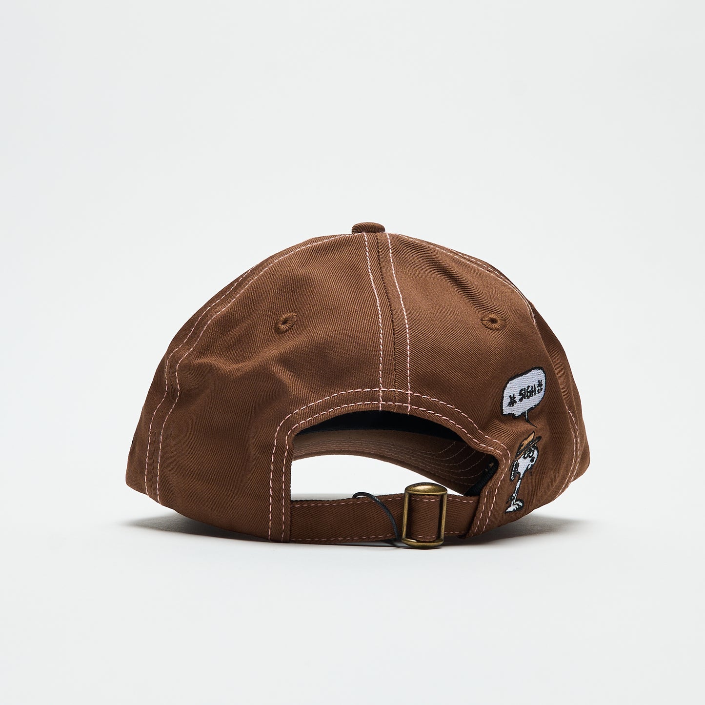 Peanuts x Butter Goods - Spike 5 Panel Cap (Brown/Light Pink)
