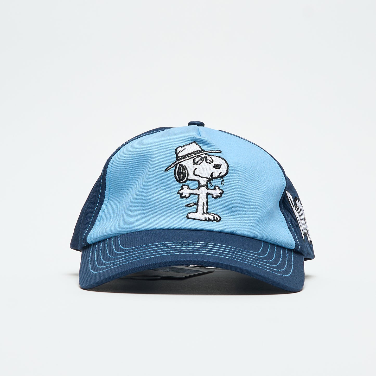 Peanuts x Butter Goods - Spike 5 Panel Cap (Navy/Light Blue)