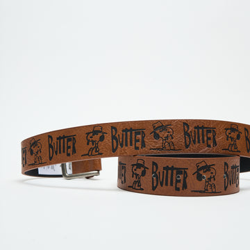 Peanuts x Butter Goods - Spike Belt (Brown)