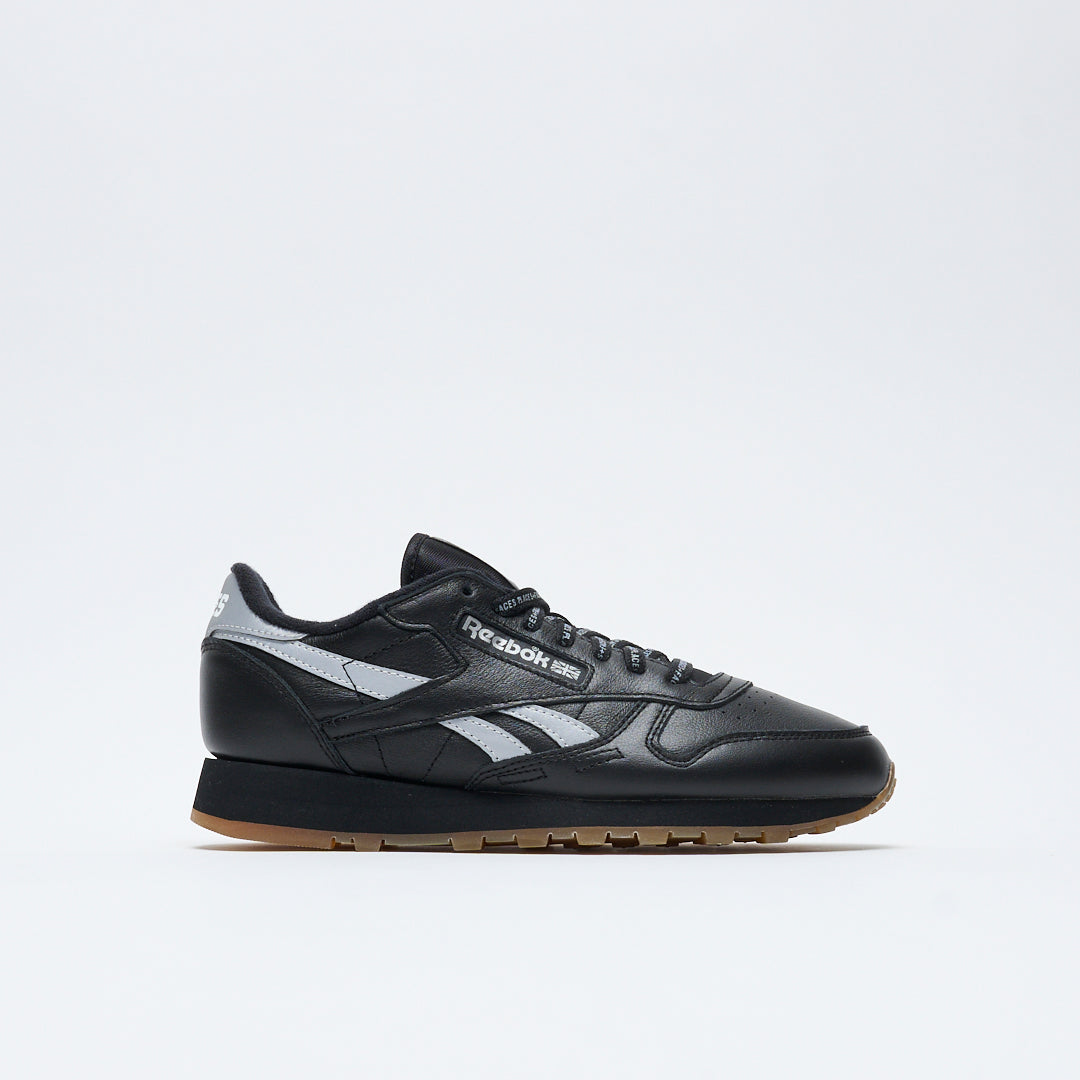 Leather Shoes Reebok Classic Blanche Et Noir Reebok Nylon Noir Et