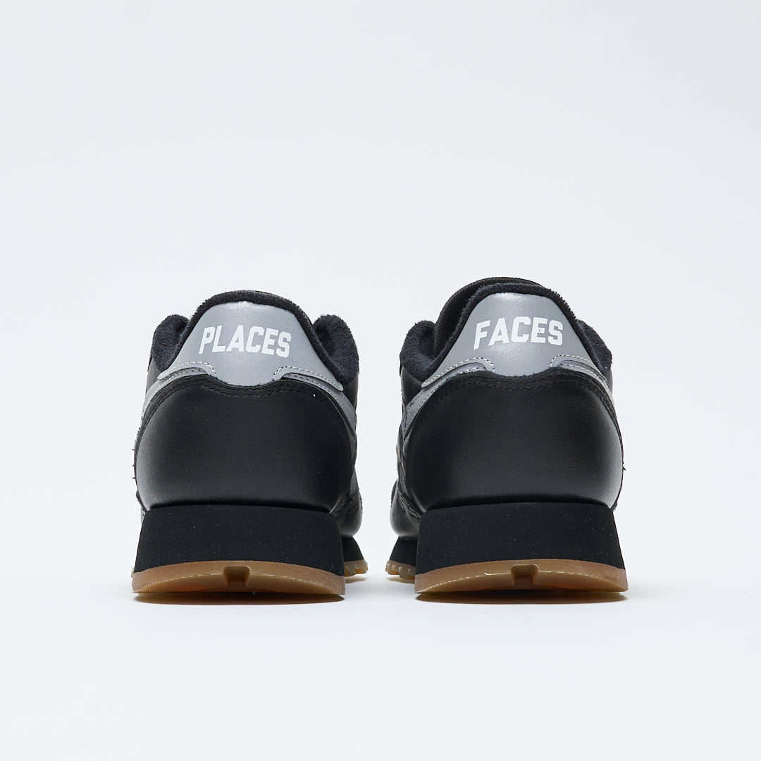 Places+Faces x Reebok - Classic Leather (Catalyst Black/Silver/White)