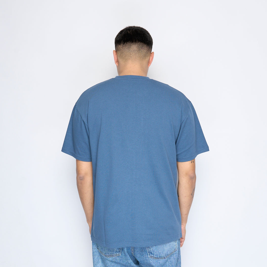 Polar Skate Co - Dead Flowers Tee (Gray Blue)