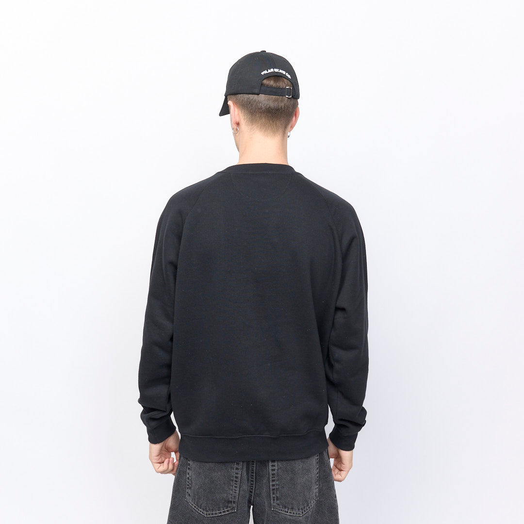 Polar Skate Co - No Comply Default Crewneck (Black)