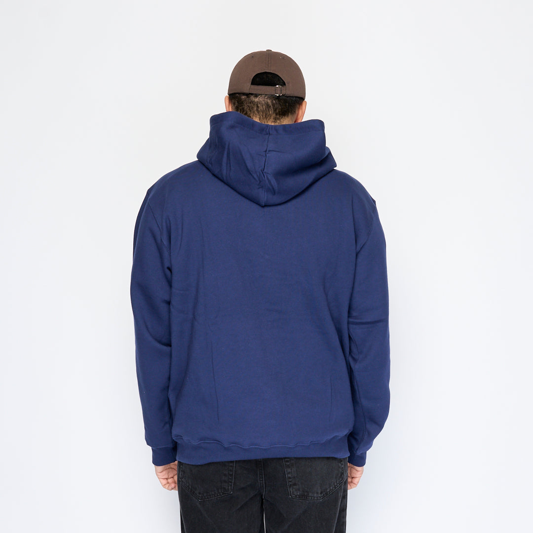 Polar Skate Co -  Pink Dress Dave Hoodie (Dark Blue)