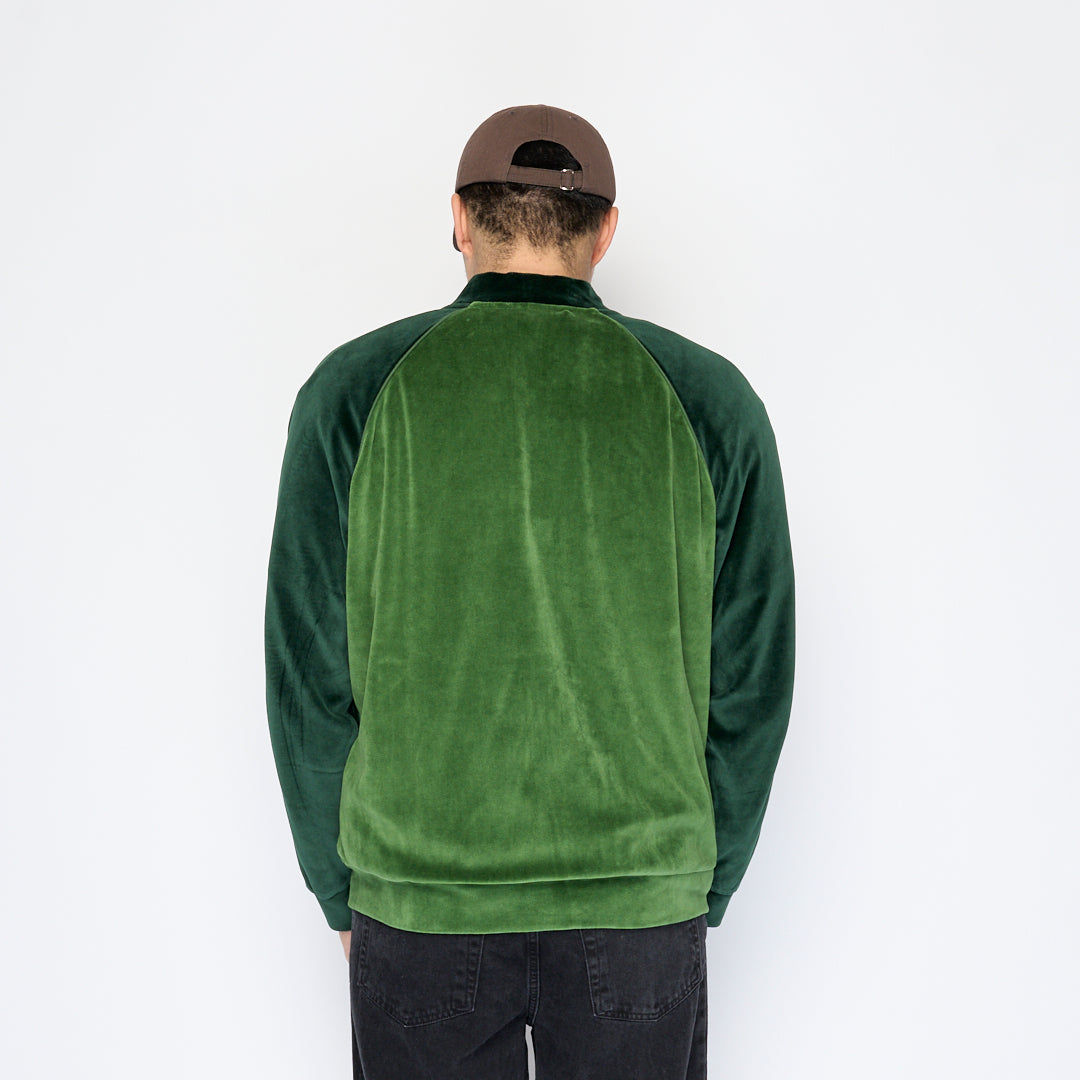 Polar Skate Co - Ralph Velour Jacket (Garden Green)