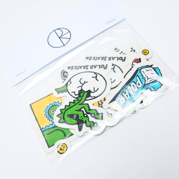 Polar Skate Co - Sticker Pack Jacob's Corner (Multi)