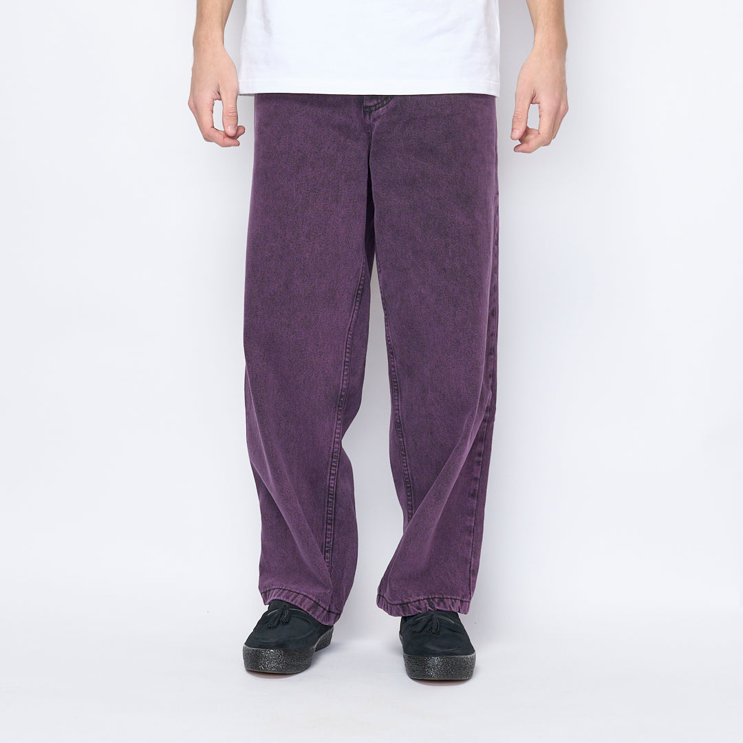 売上超安い polar skate big boy purpleblack - パンツ