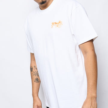 Polar Skate Co - Tee Green Spider (White)