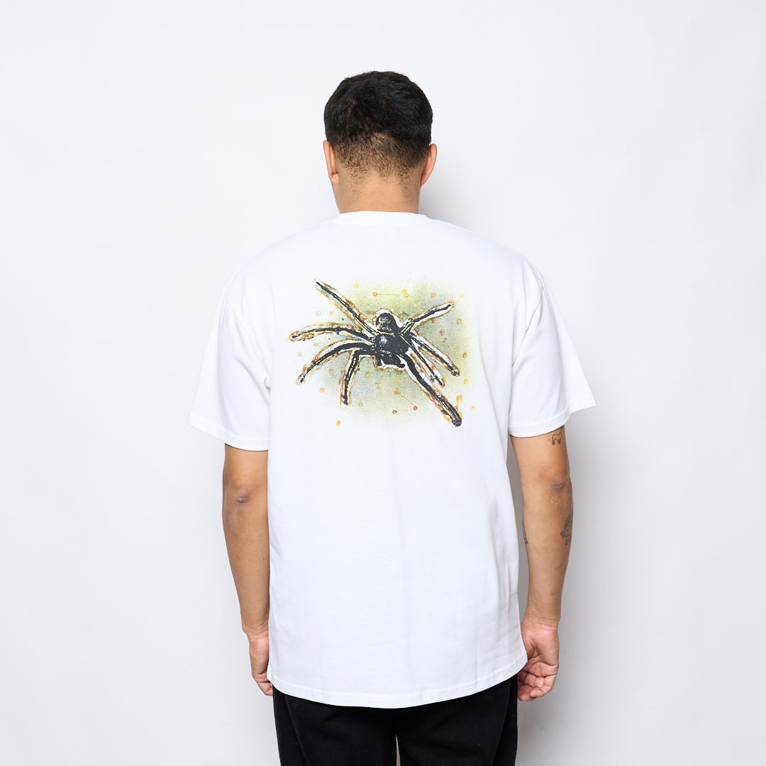 Polar Skate Co - Tee Green Spider (White)