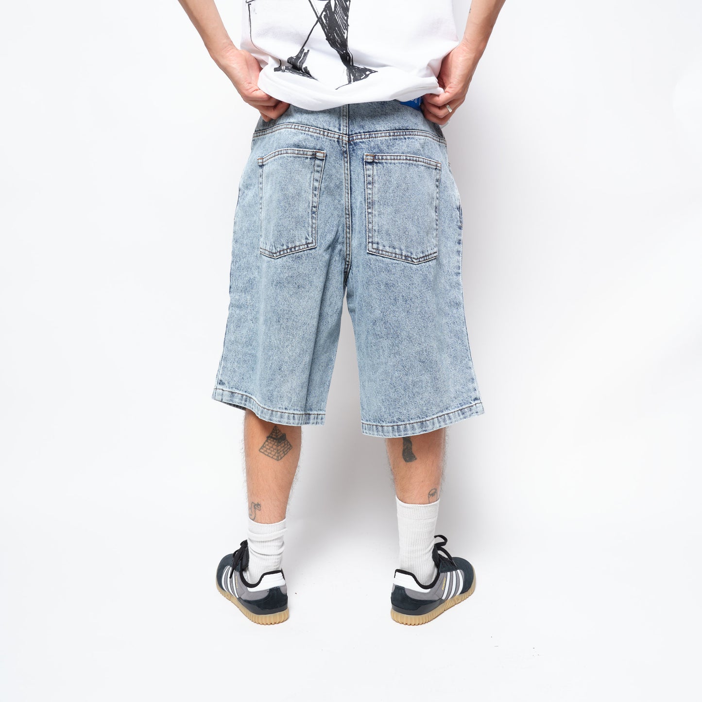 Polar Skate Co - Big Boy Shorts (Heavy Washed Blue)