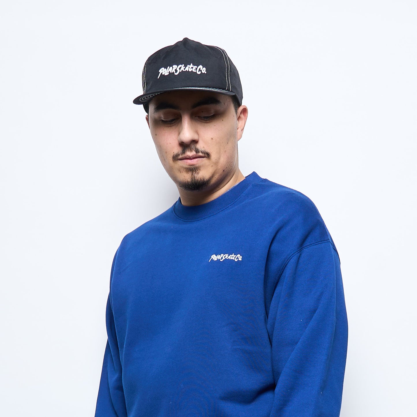 Polar Skate Co - Dave Crewneck (Deep Royal Blue)