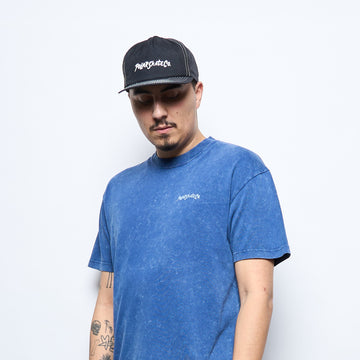 Polar Skate Co - Surf Logo Acid Tee (Dark Blue)