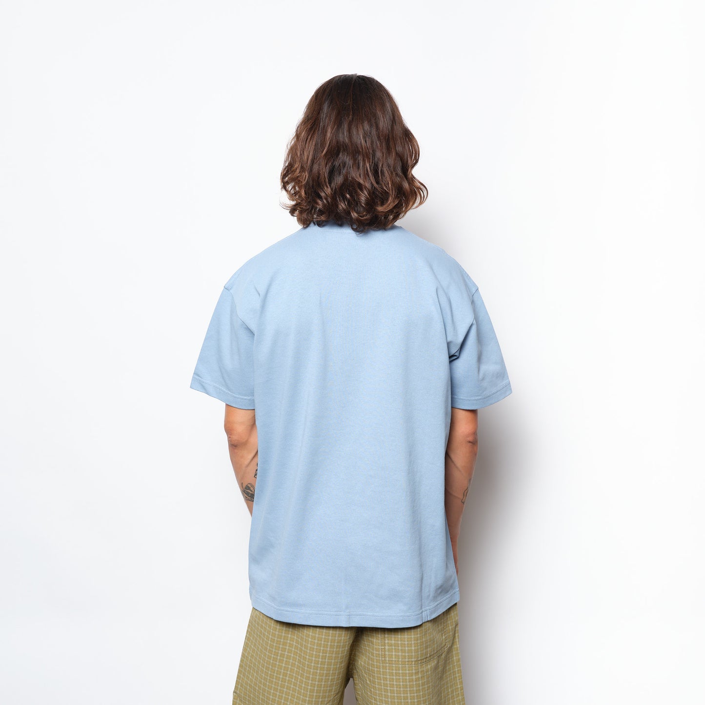 Polar Skate Co - Tee | Passing Resemblance (Dove Blue)