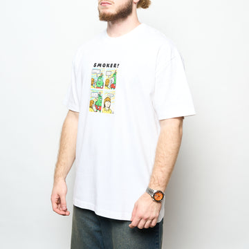 Polar Skate Co - Tee Smoker ! (White)