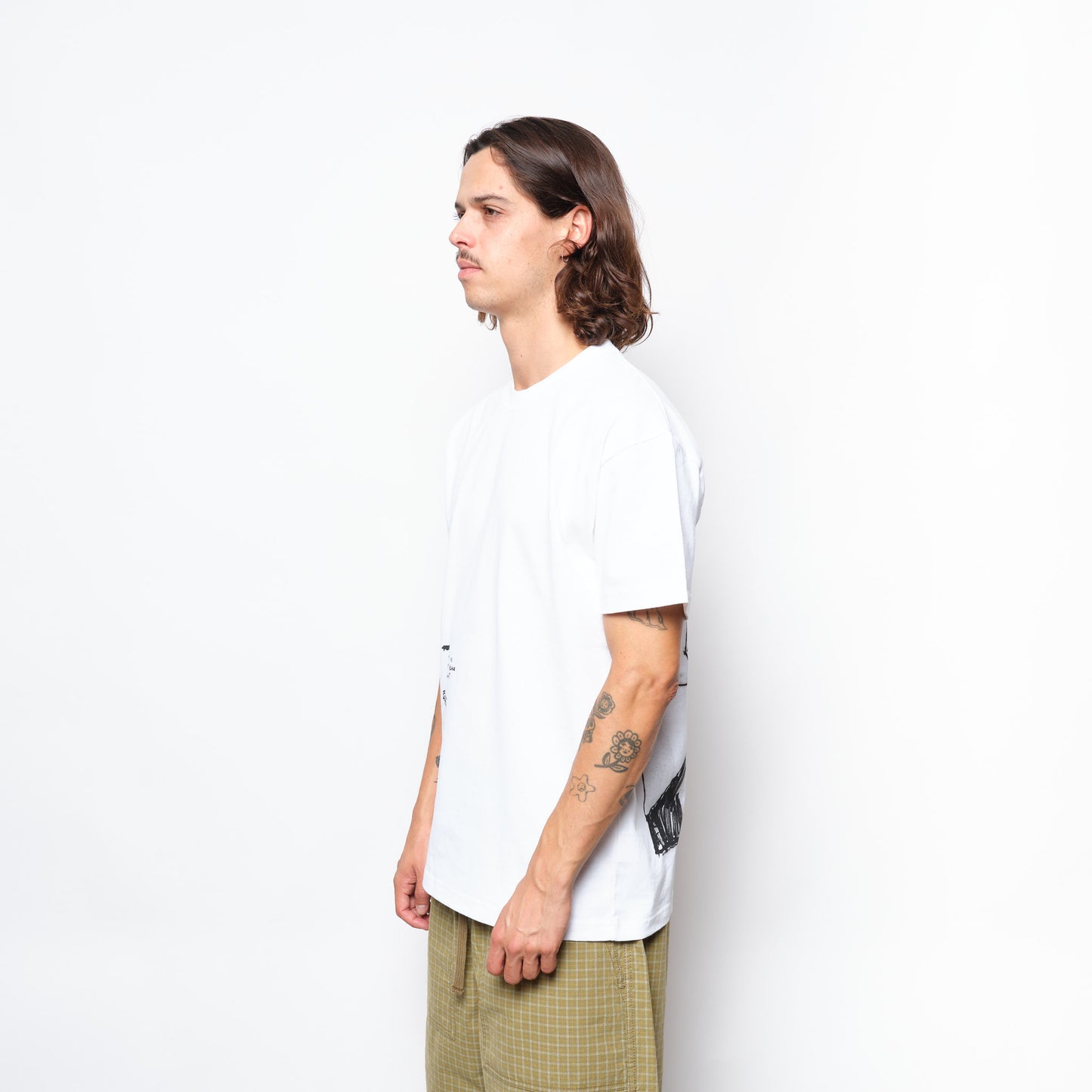 Polar Skate Co - Tee | The End (White)