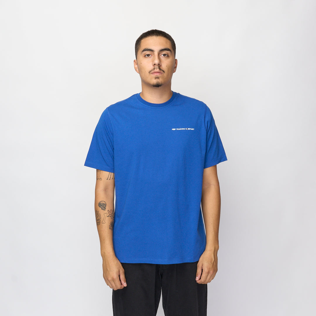Pop Trading Company - Delta Logo T-shirt (Sodalite Blue)
